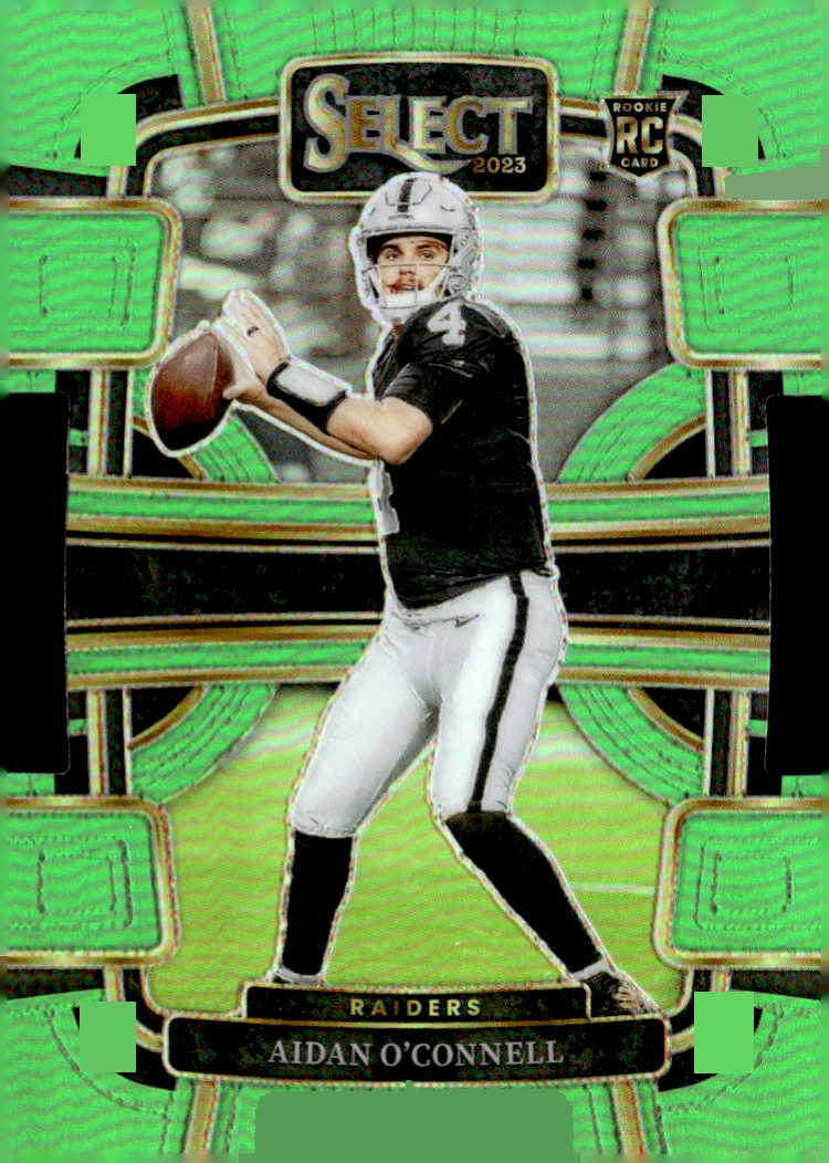 2023 Select Football Aidan O'Connell graded slab