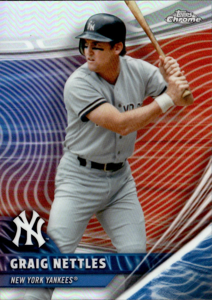 2026 Topps Chrome Graig Nettles graded slab