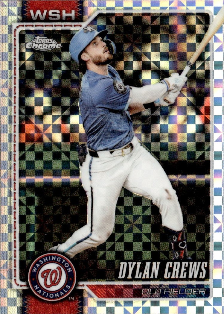 2026 Topps Chrome Dylan Crews graded slab