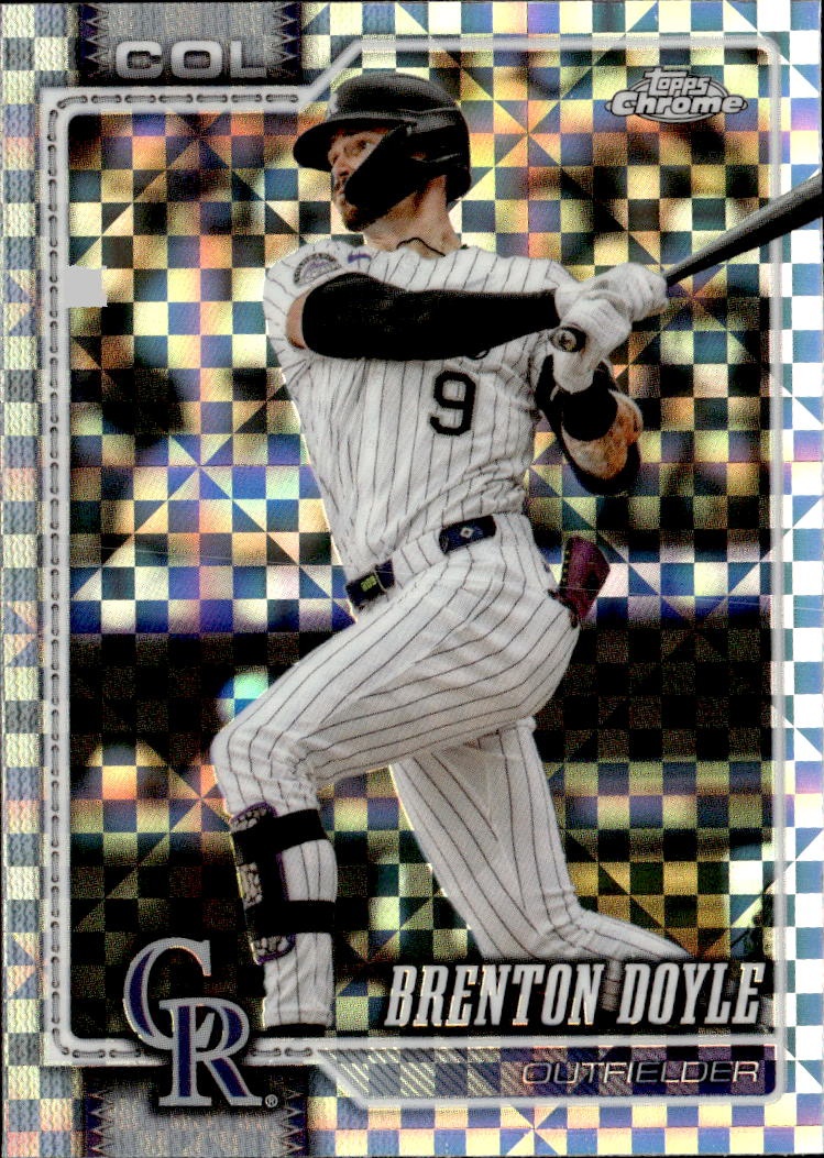 2026 Topps Chrome Brenton Doyle graded slab