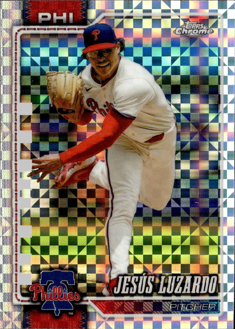 2026 Topps Chrome Jesús Luzardo graded slab