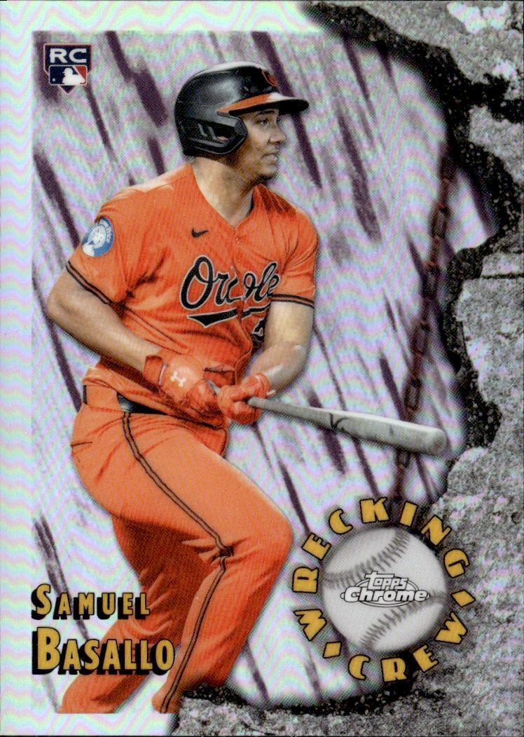 2026 Topps Chrome Samuel Basallo graded slab