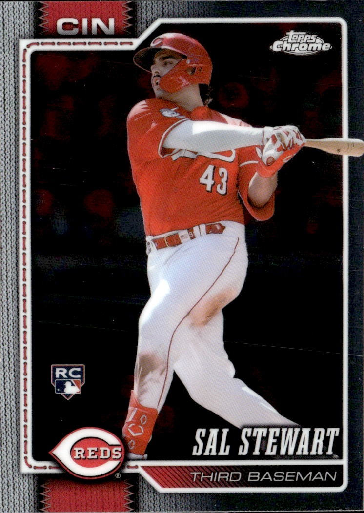 2026 Topps Chrome Sal Stewart graded slab