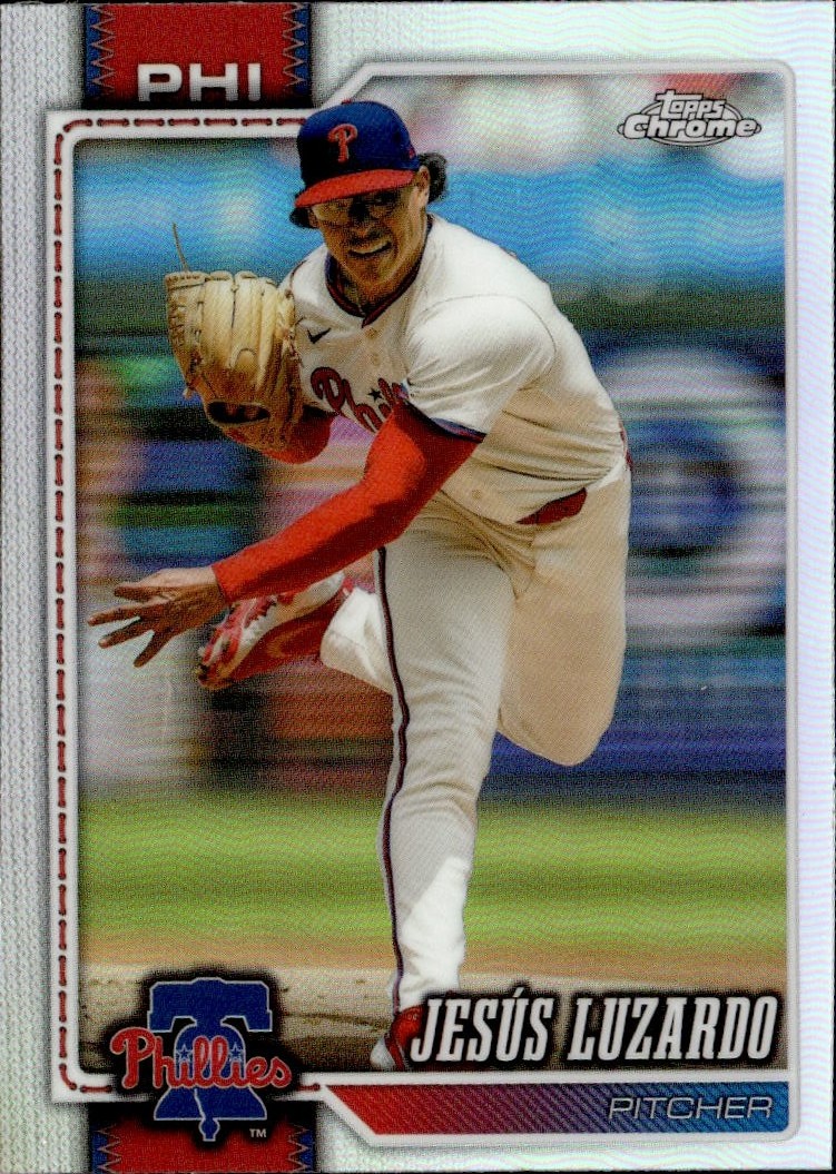 2026 Topps Chrome Jesús Luzardo graded slab