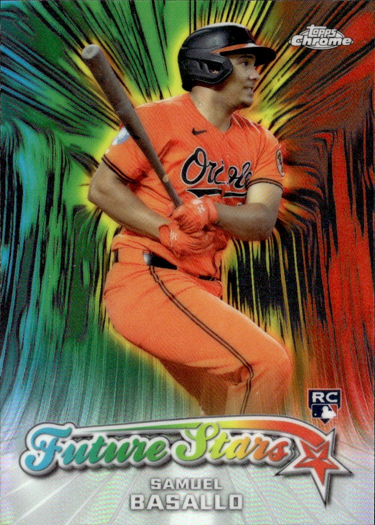 2026 Topps Chrome Samuel Basallo graded slab