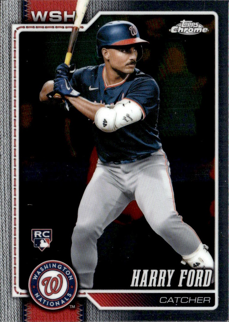 2026 Topps Chrome Harry Ford graded slab