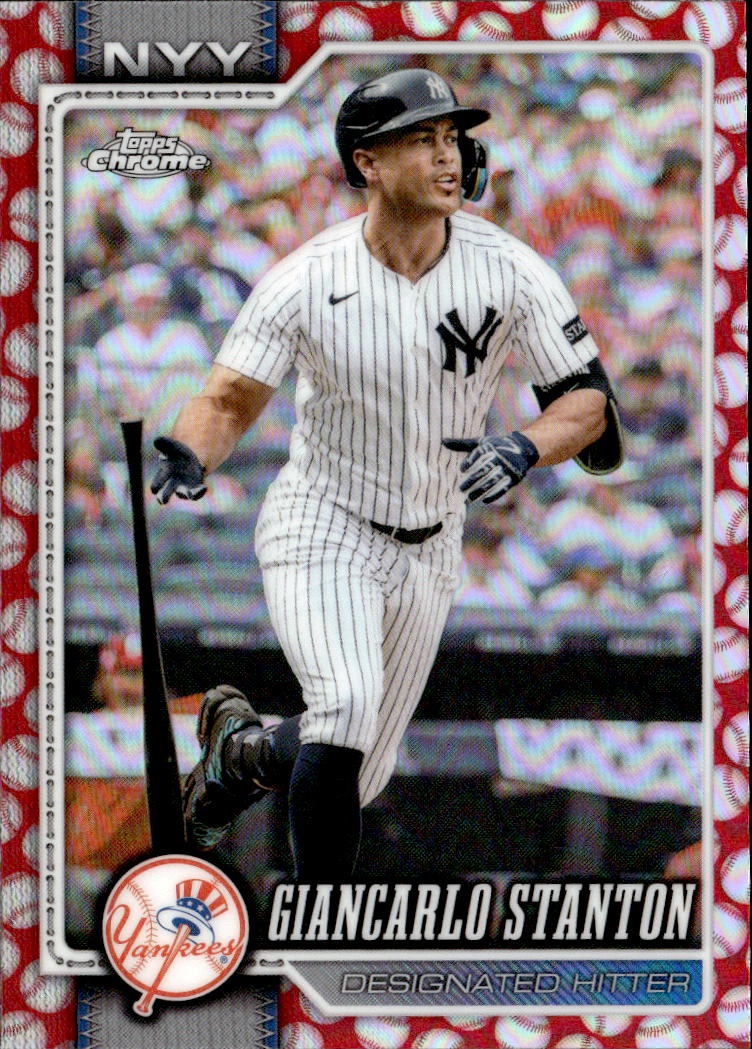 2026 Topps Chrome Giancarlo Stanton graded slab