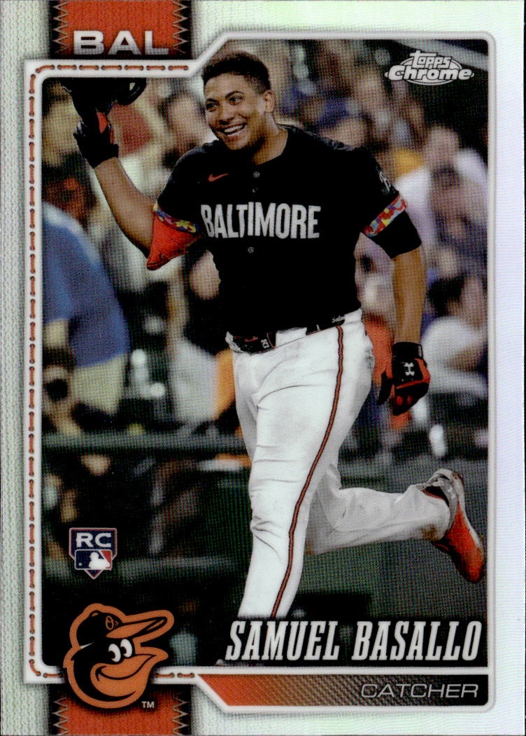 2026 Topps Chrome Samuel Basallo graded slab