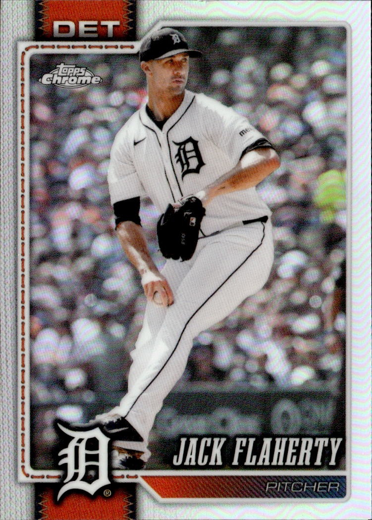 2026 Topps Chrome Jack Flaherty graded slab