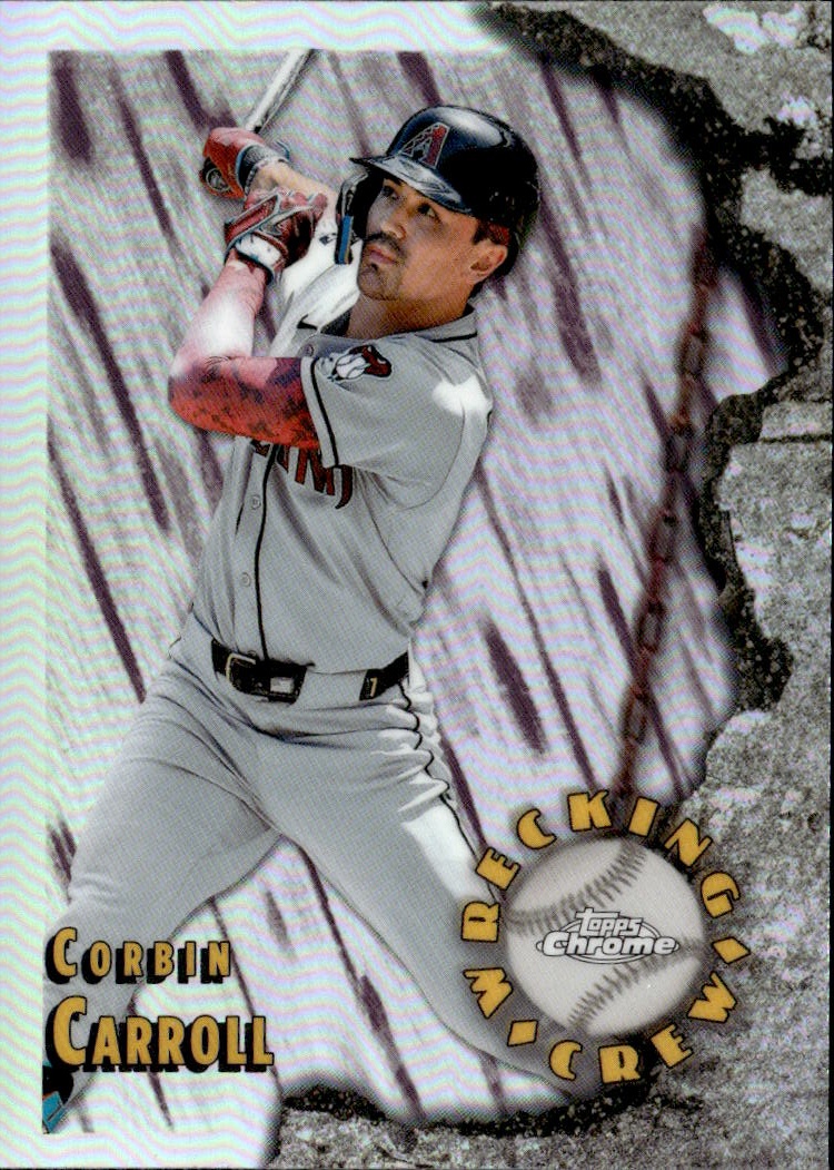 2026 Topps Chrome Corbin Carroll graded slab