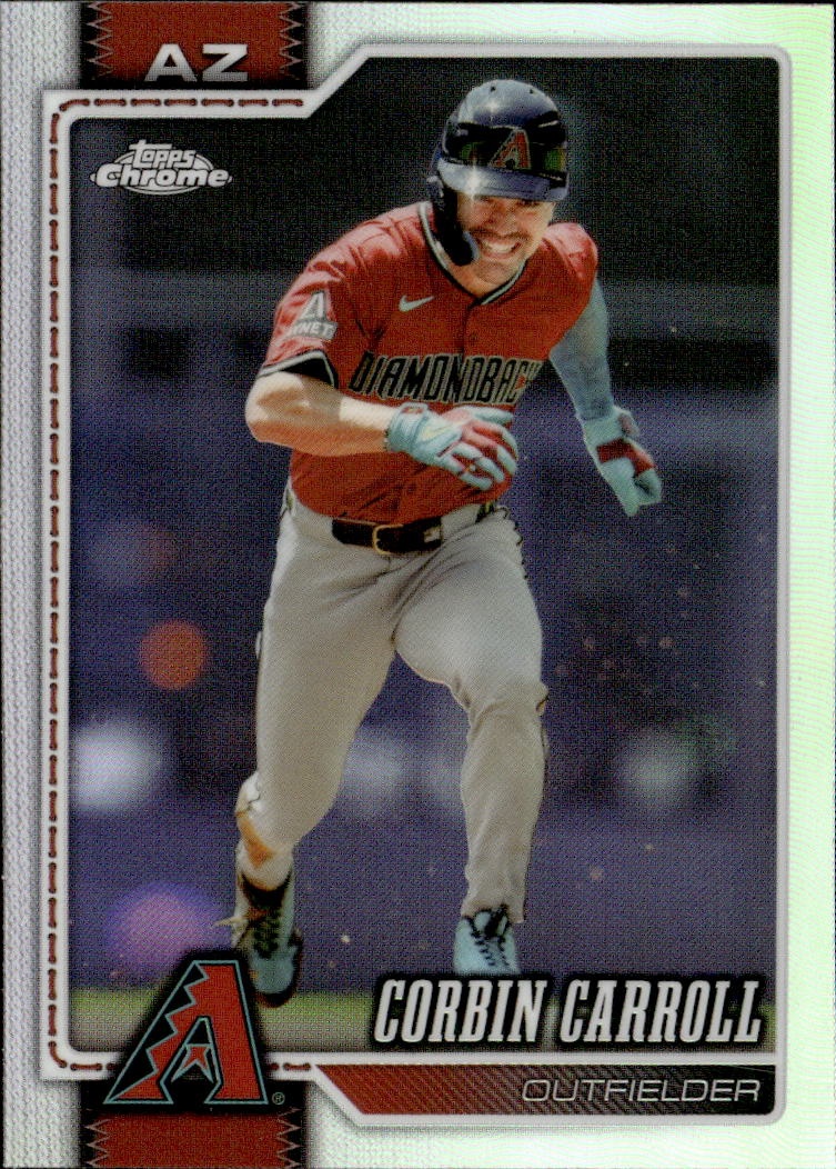 2026 Topps Chrome Corbin Carroll graded slab