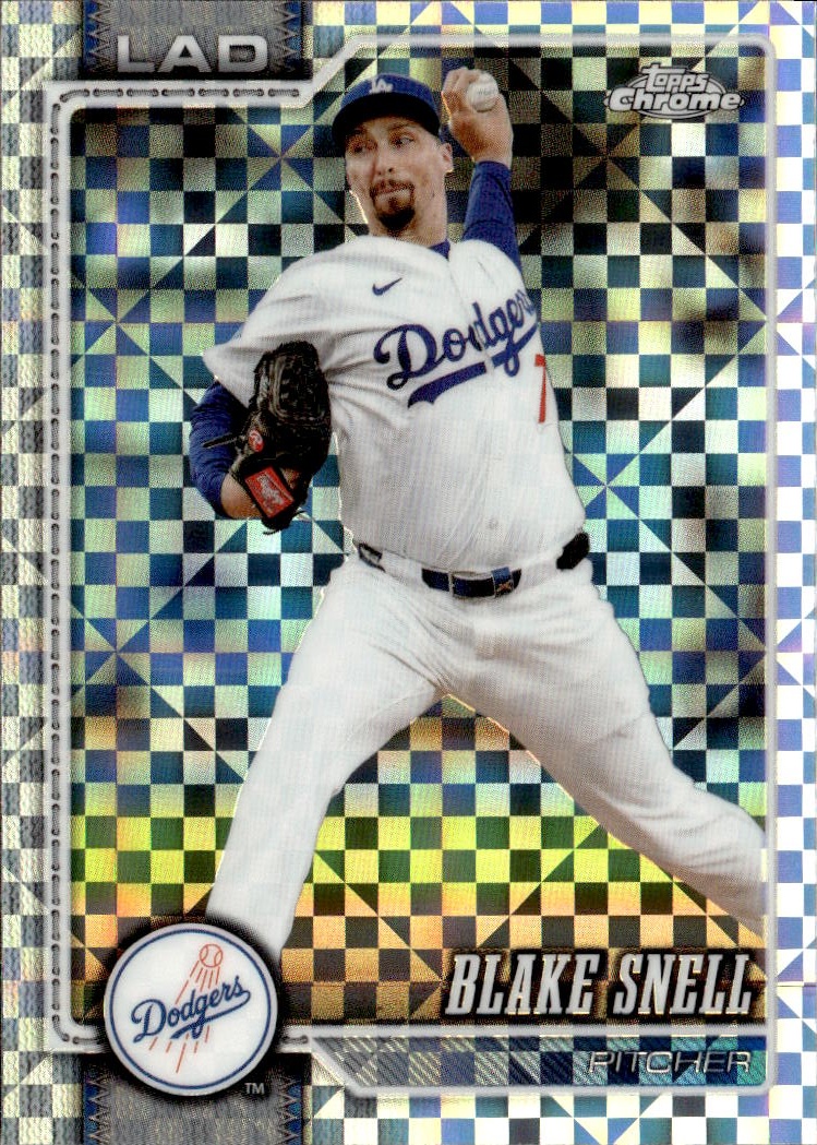 2026 Topps Chrome Blake Snell graded slab