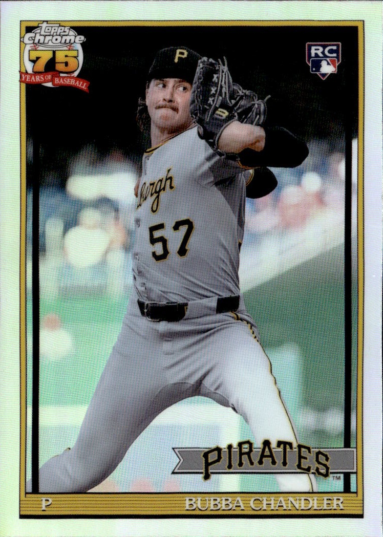 2026 Topps Chrome Bubba Chandler graded slab
