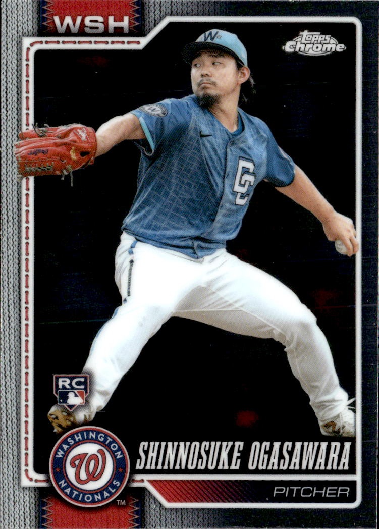 2026 Topps Chrome Shinnosuke Ogasawara graded slab