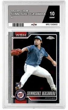 2026 TOPPS CHROME #64 SHINNOSUKE OGASAWARA MPE 10 GEM/MT — graded card up for auction