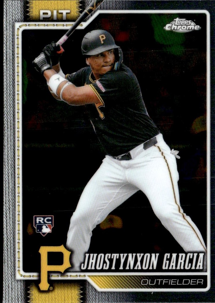 2026 Topps Chrome Jhostynxon Garcia graded slab