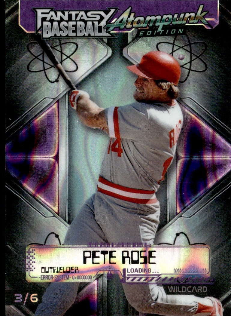 2026 Wild Card Pete Rose graded slab