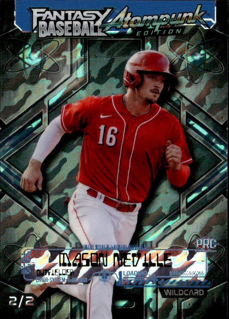 2026 Wild Card Mason Neville graded slab