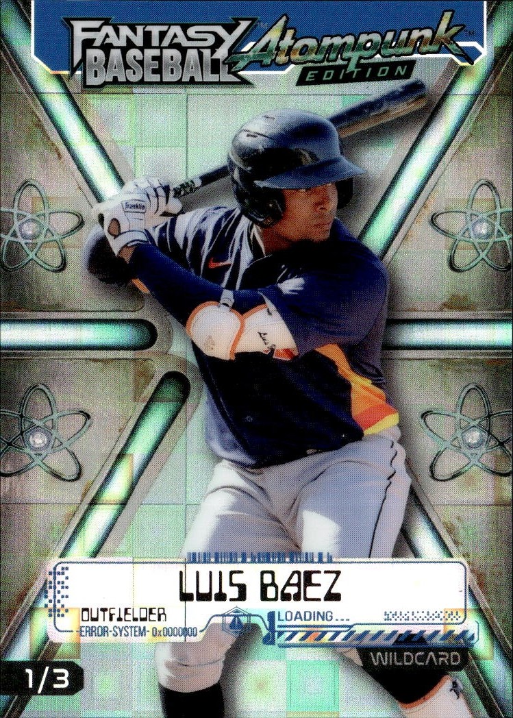 2026 Wild Card Luis Baez graded slab
