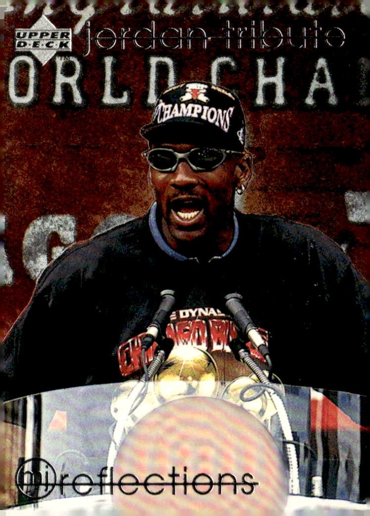 1998 UD Jordan Tribute Michael Jordan graded slab