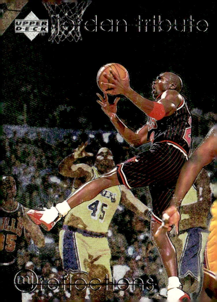 1997 UD Jordan Tribute Michael Jordan graded slab