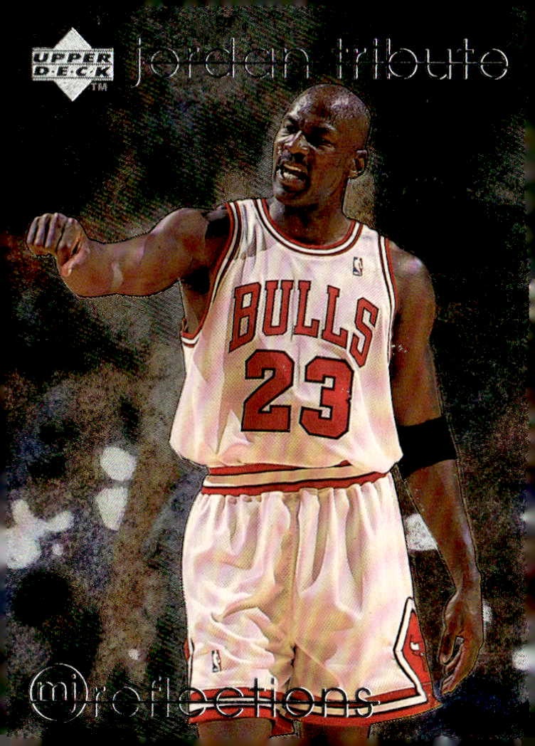 1998 UD Jordan Tribute Michael Jordan graded slab