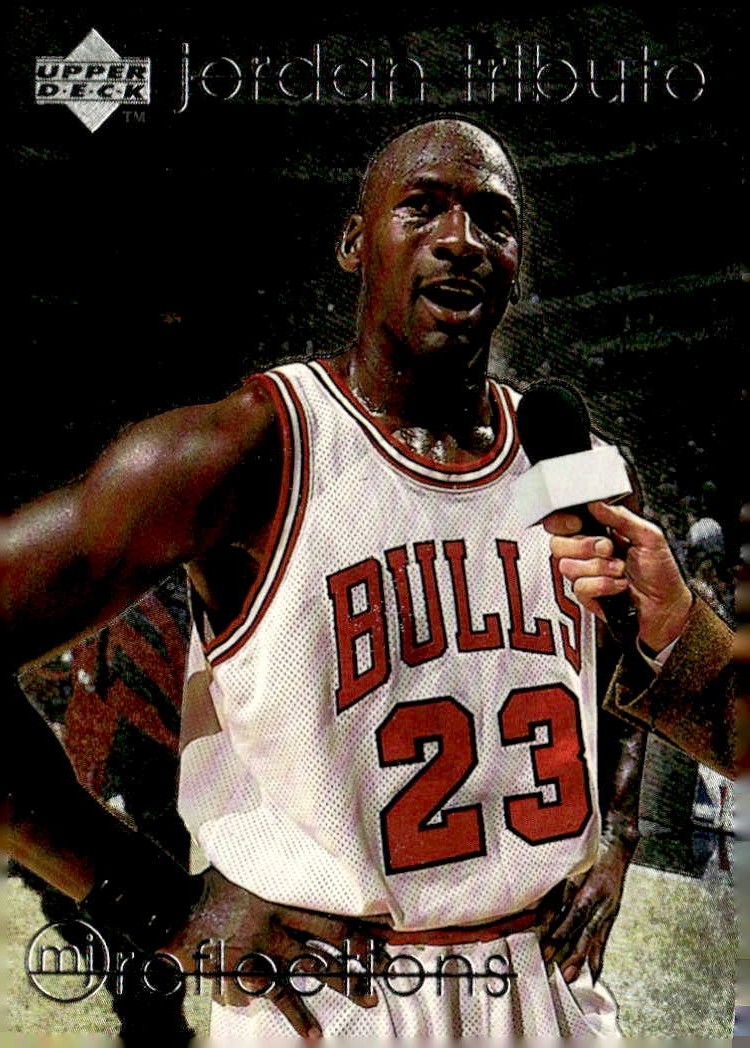 1999 UD Jordan Tribute Michael Jordan graded slab