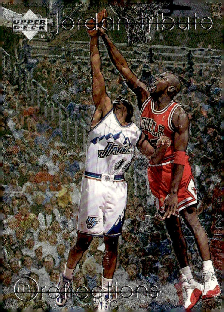 1998 UD Jordan Tribute Michael Jordan graded slab