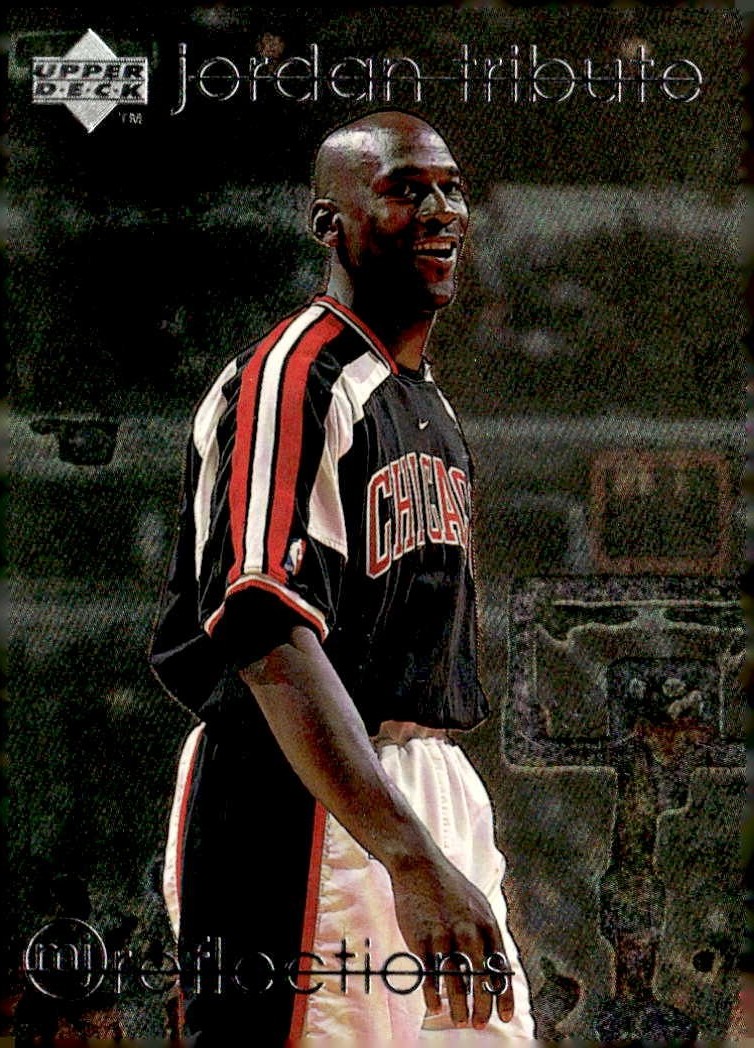 1998 UD Jordan Tribute Michael Jordan graded slab