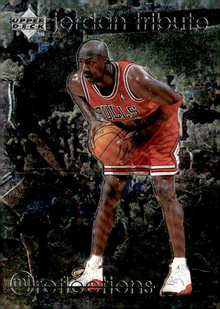 1998 UD Jordan Tribute Michael Jordan graded slab