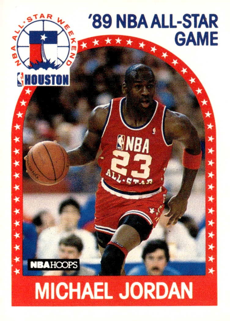 1989 Hoops Michael Jordan graded slab