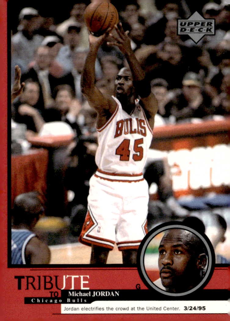 1999 Upper Deck Tribute Michael Jordan graded slab