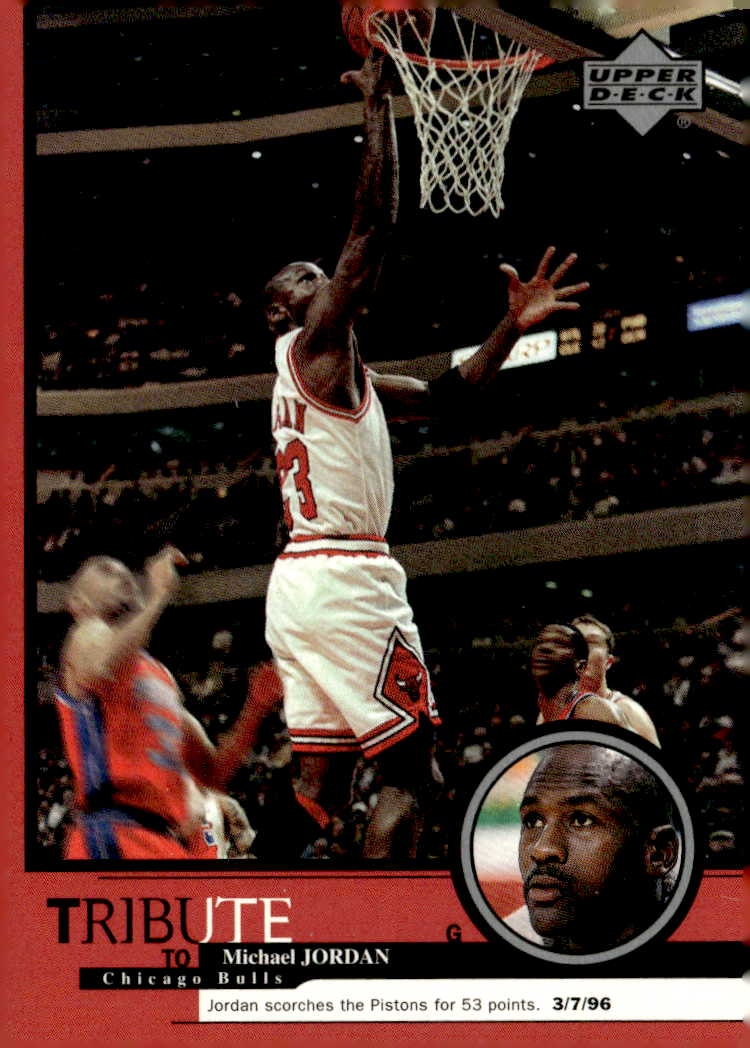 1999 Upper Deck Tribute Michael Jordan graded slab