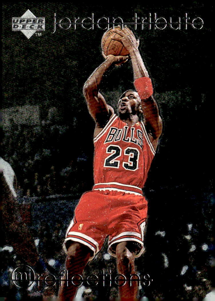 1998 UD Jordan Tribute Michael Jordan graded slab