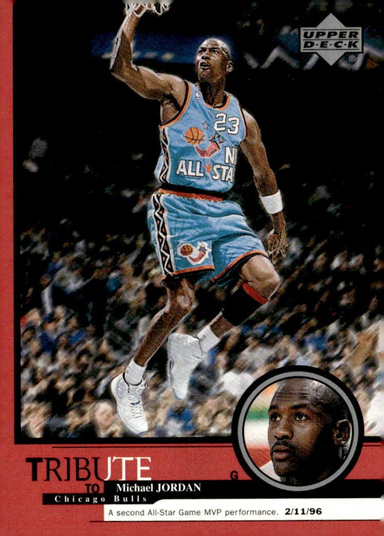 1999 Upper Deck Tribute Michael Jordan graded slab