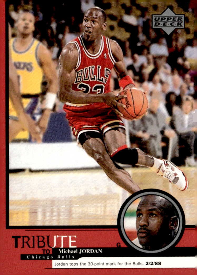 1999 Upper Deck Tribute Michael Jordan graded slab