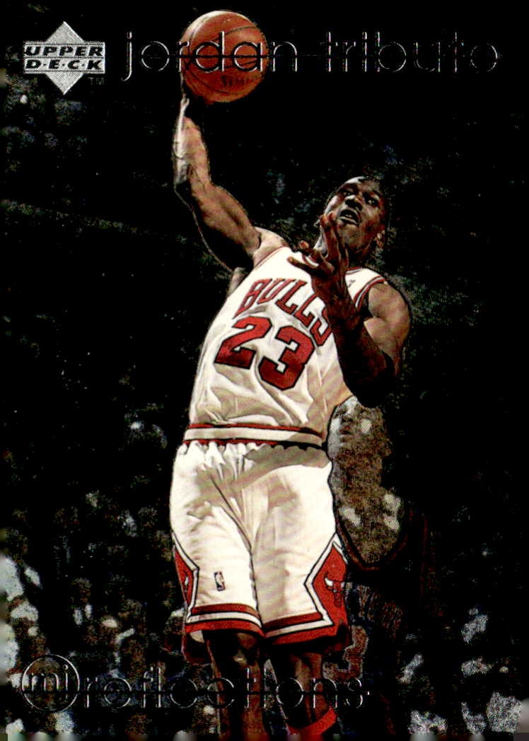 1998 UD Jordan Tribute Michael Jordan graded slab