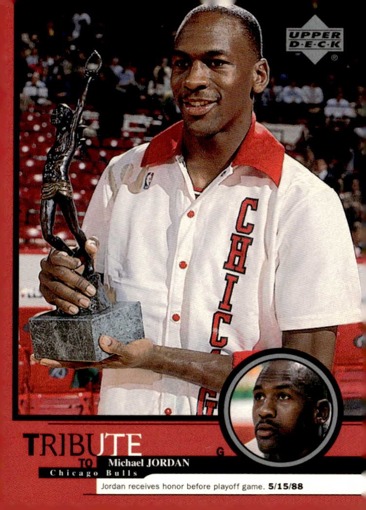 1999 Upper Deck Tribute Michael Jordan graded slab