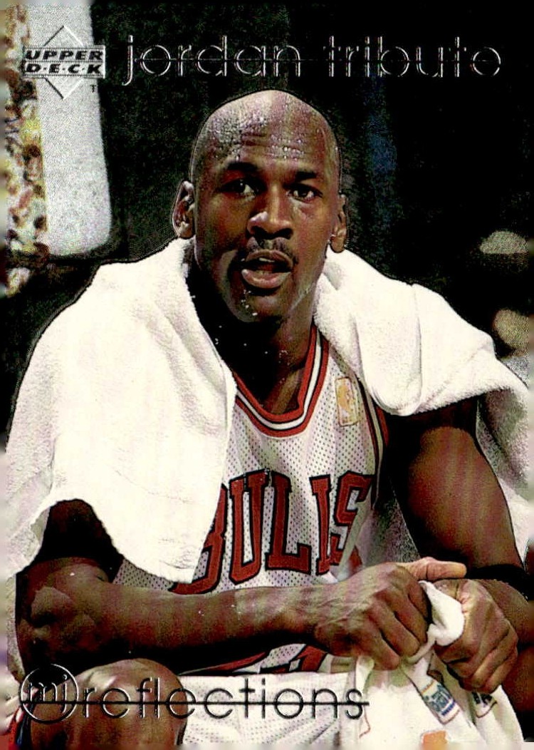 1997 UD Jordan Tribute Michael Jordan graded slab