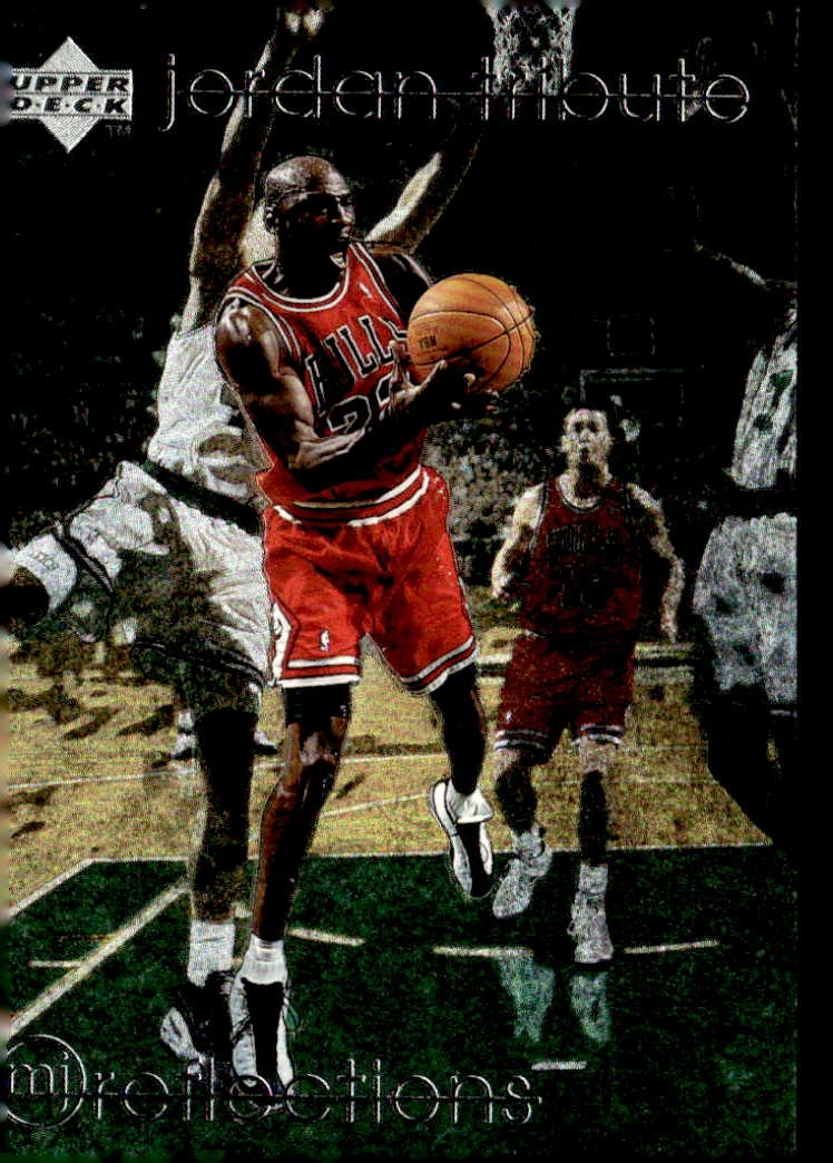 1998 UD Jordan Tribute Michael Jordan graded slab