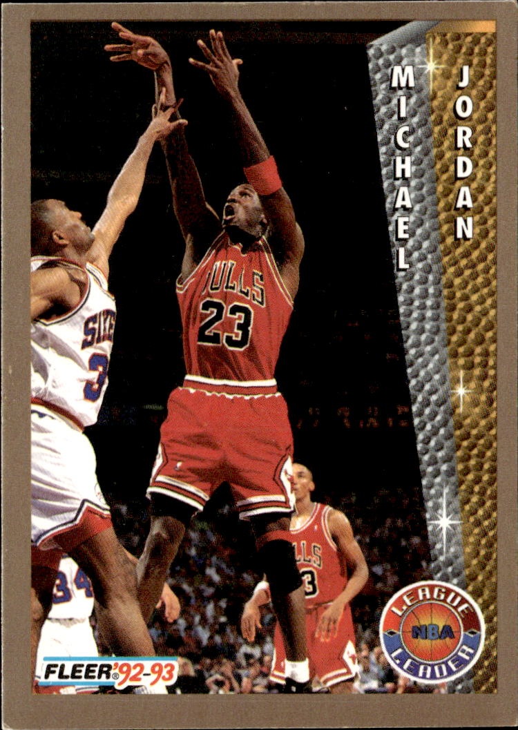 1992 Fleer Michael Jordan graded slab