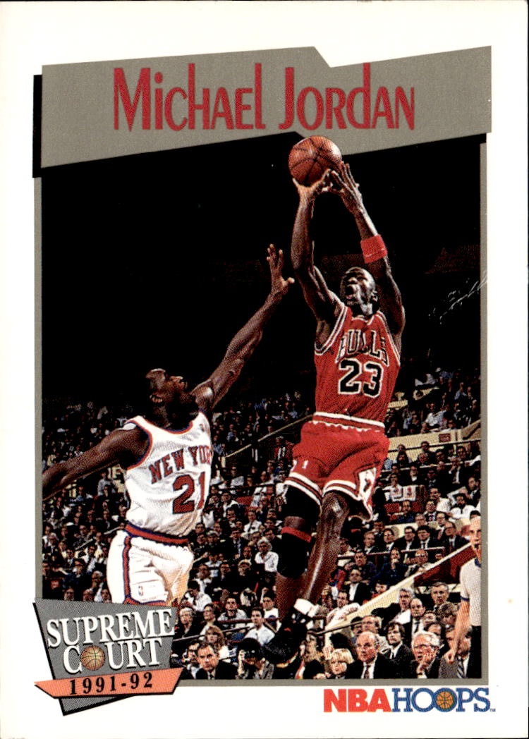 1991 Hoops Michael Jordan graded slab