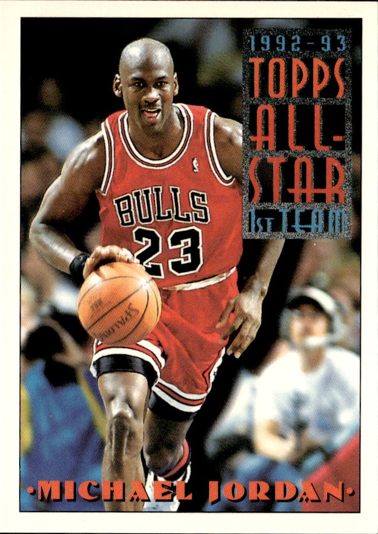 1993 Topps Michael Jordan graded slab