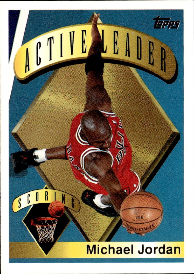 1995 Topps Michael Jordan graded slab