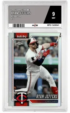 2026 TOPPS CHROME REFRACTOR #234 RYAN JEFFERS MPE 9 MINT — graded card up for auction