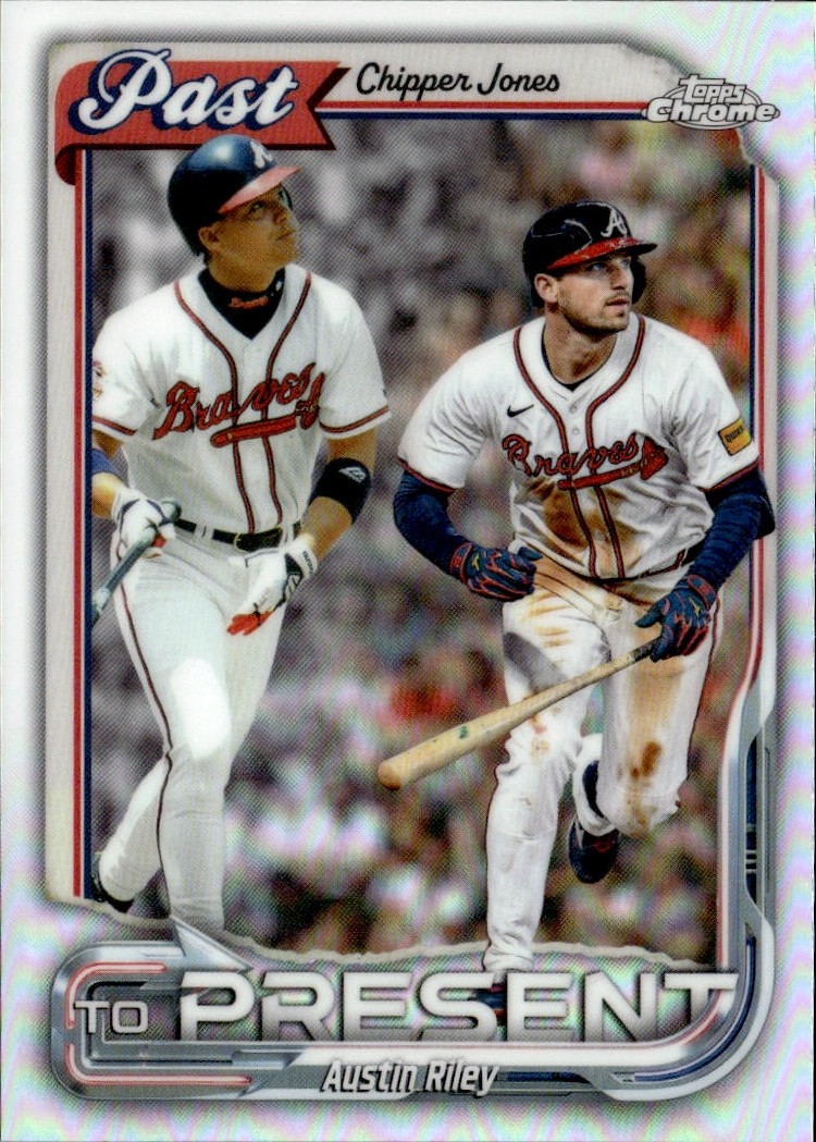 2026 Topps Chrome C. Jones/ A. Riley graded slab