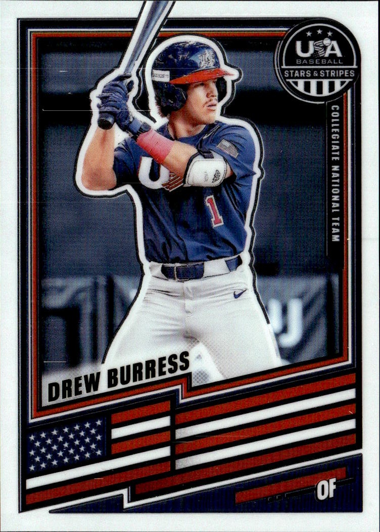2026 Stars & Stripes Drew Burress graded slab