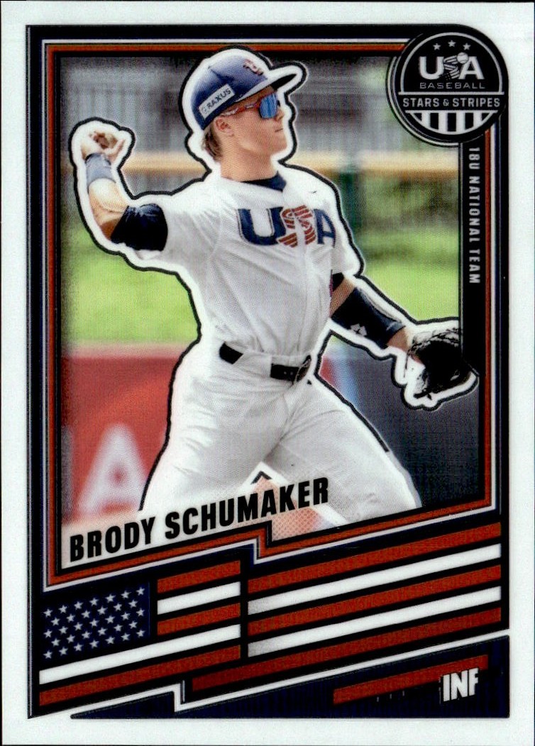 2026 Stars & Stripes Brody Schumaker graded slab