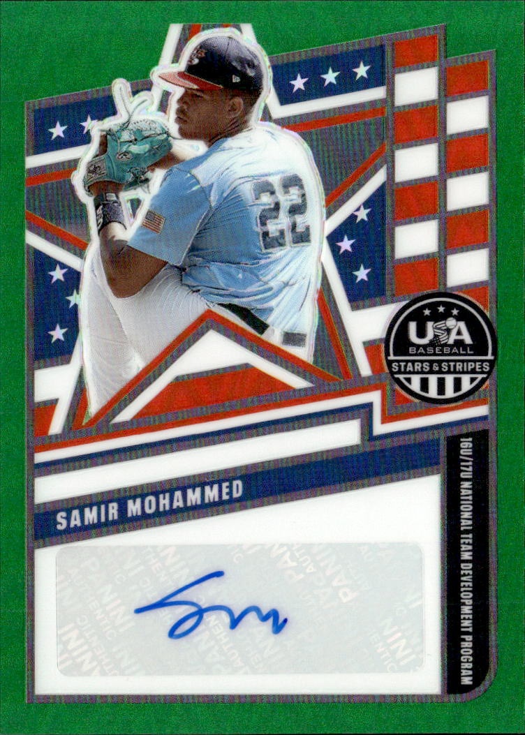 2026 Stars & Stripes Samir Mohammed graded slab