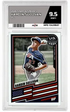 2026 STARS & STRIPES #54 HARDIN SULLIVAN MPE 9.5 MINT+ — graded card up for auction